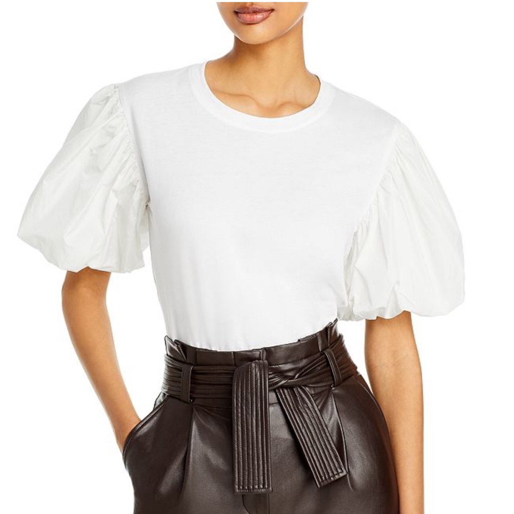 Alc Cassandra Puff Sleeve Elevated Basic